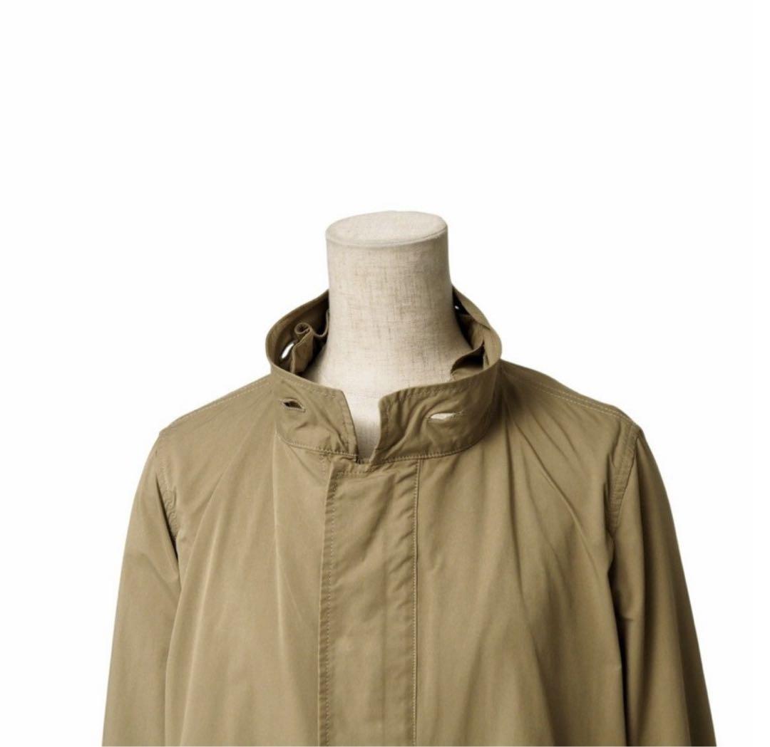 ▪️ザ・リラクス ショートモッズコート 長袖 フード カーキ系 サイズ38
