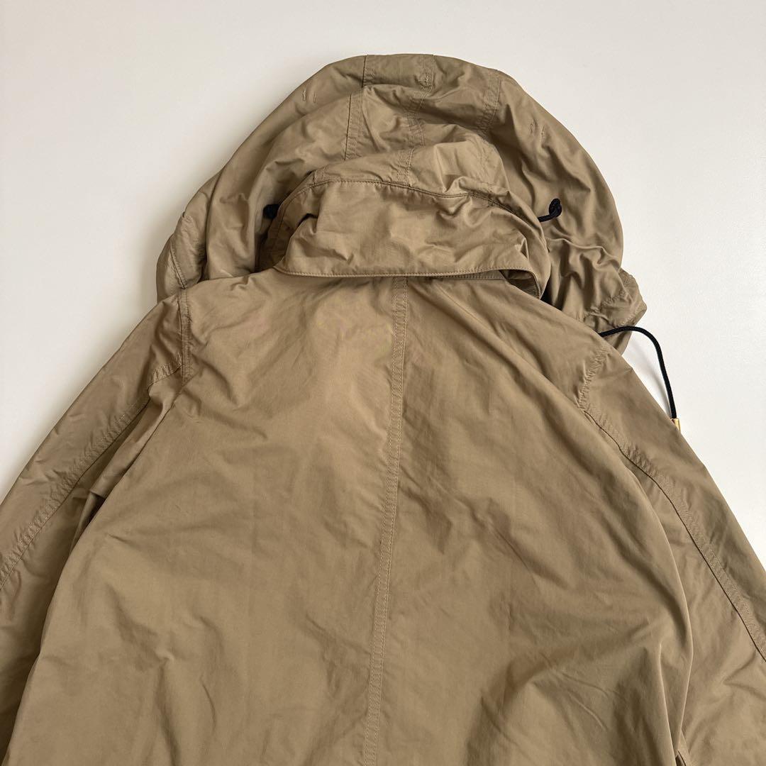 ▪️ザ・リラクス ショートモッズコート 長袖 フード カーキ系 サイズ38