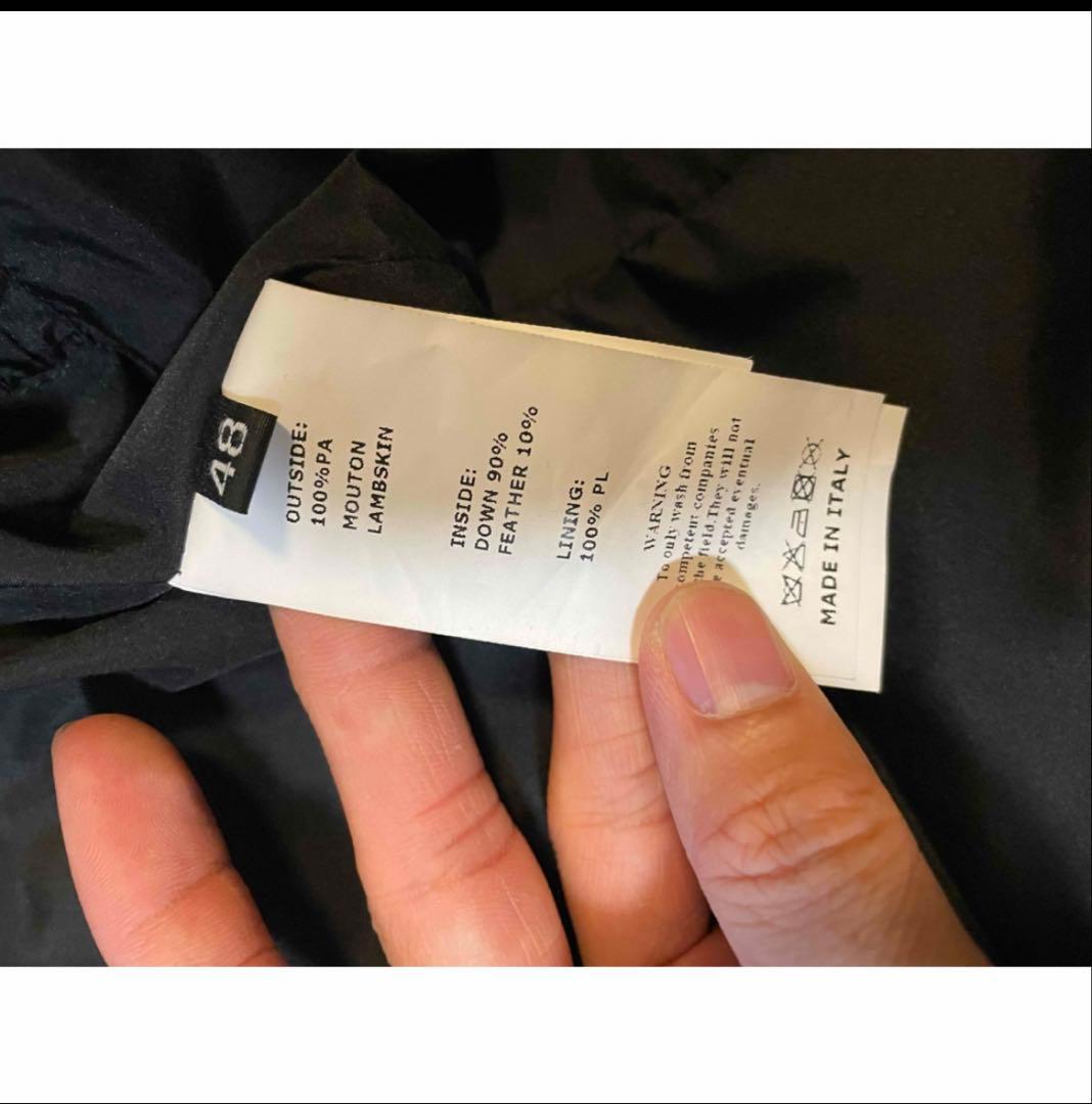 ジャケット・アウター 19AW EMMETI MOUTON DOWN DUFFLE COAT