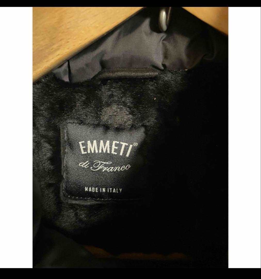 ジャケット・アウター 19AW EMMETI MOUTON DOWN DUFFLE COAT