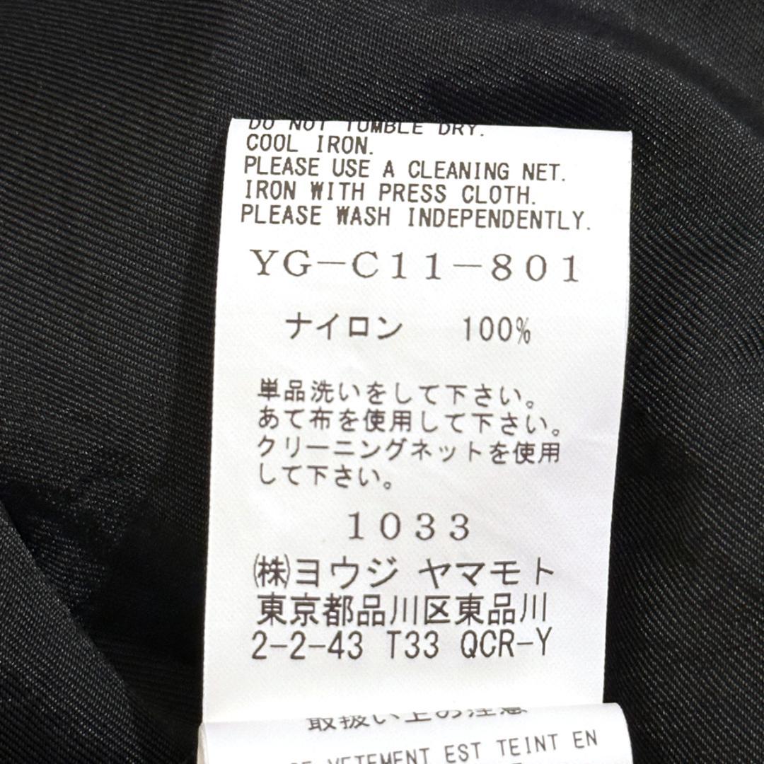 Y’s 2021SS コート　黒　サイズ1　HR0405