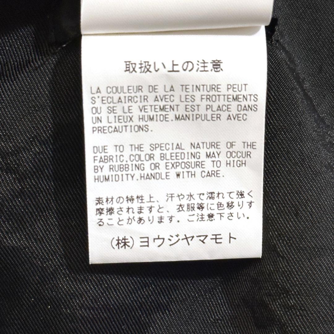 Y’s 2021SS コート　黒　サイズ1　HR0405