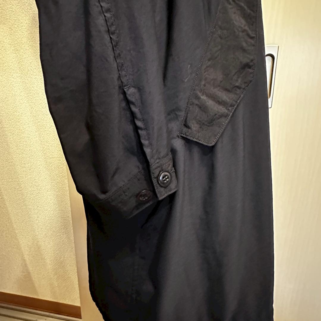 Y’s 2021SS コート　黒　サイズ1　HR0405