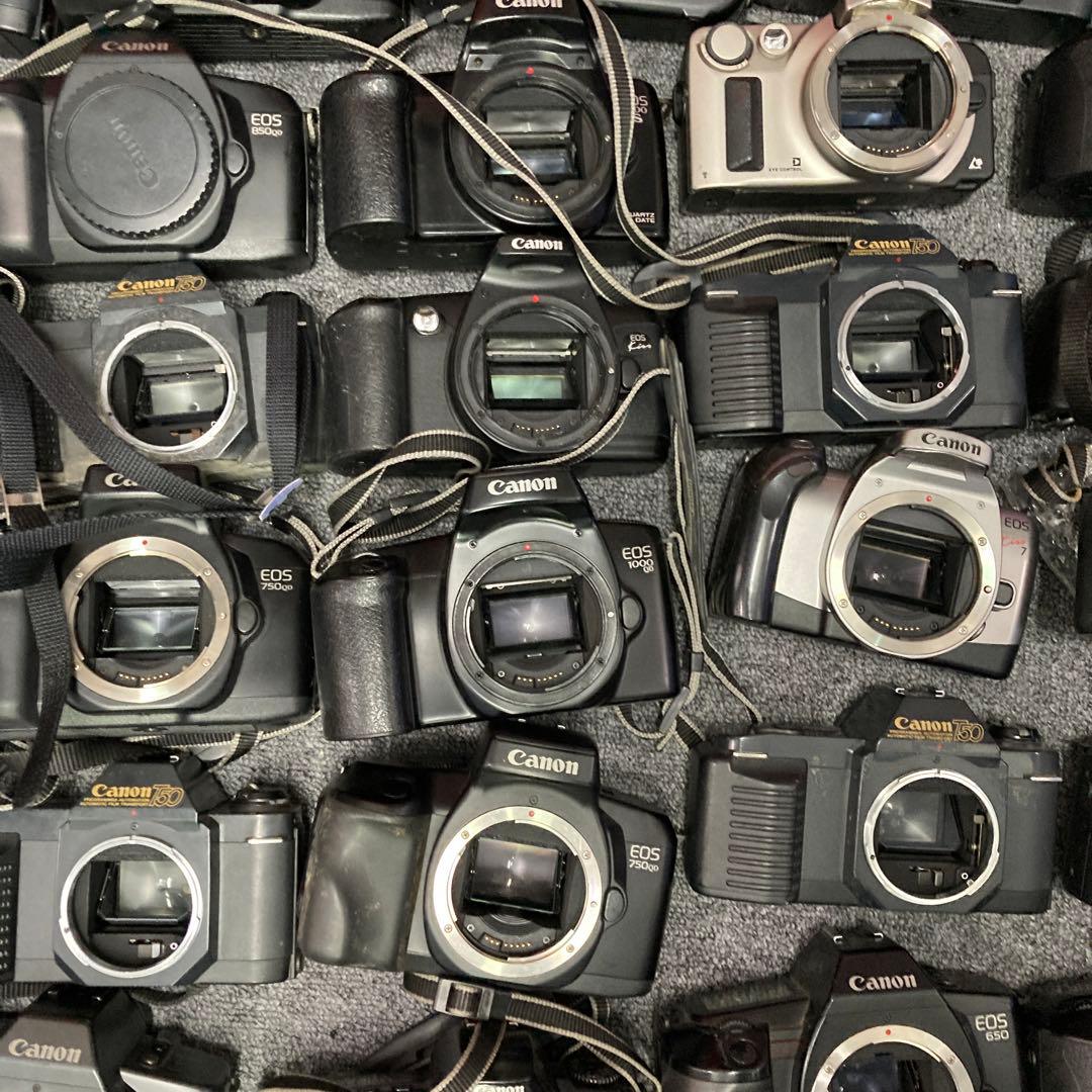 【メ2】計50個 Canon 一眼レフ フィルムカメラ まとめ売り ジャンク品