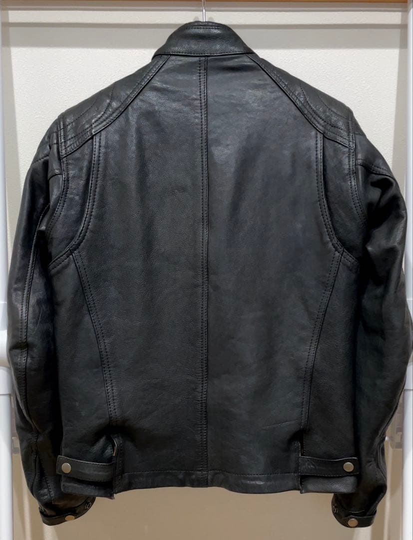 【美品・廃盤】デイトナ DL-501 スクランブラージャケット 本革 黒 M