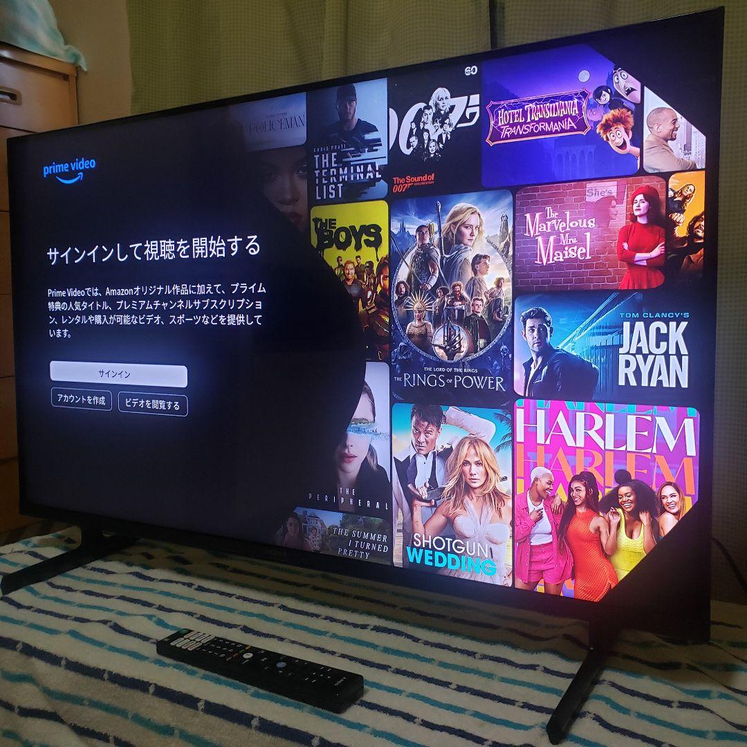 SONY 4K液晶テレビ KJ-43X80L/2023年製[未使用に近い]
