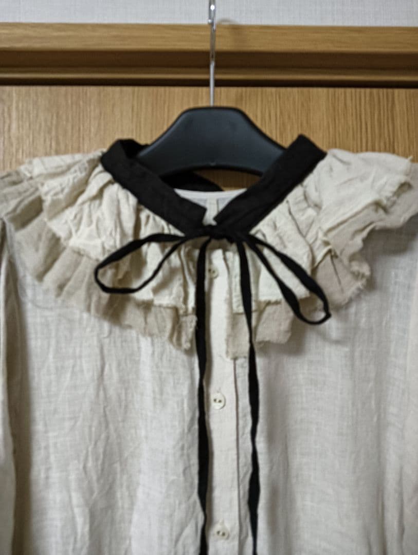 マルシェドゥスール MARCHE’DE SOEUR 付け襟つき2wayワンピース