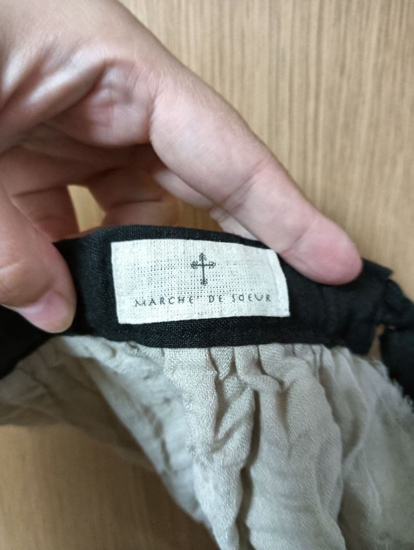 マルシェドゥスール MARCHE’DE SOEUR 付け襟つき2wayワンピース