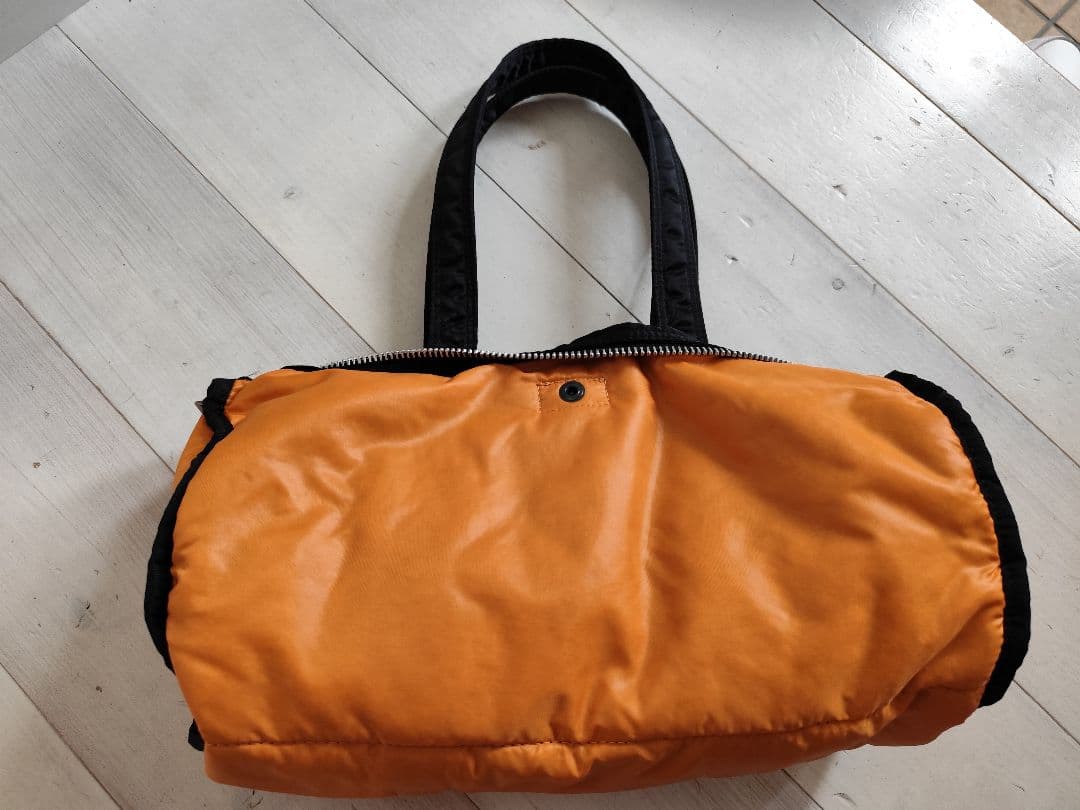 極美品　PORTER ポーター ミニボストン ドラムバッグ 　タンカー　L