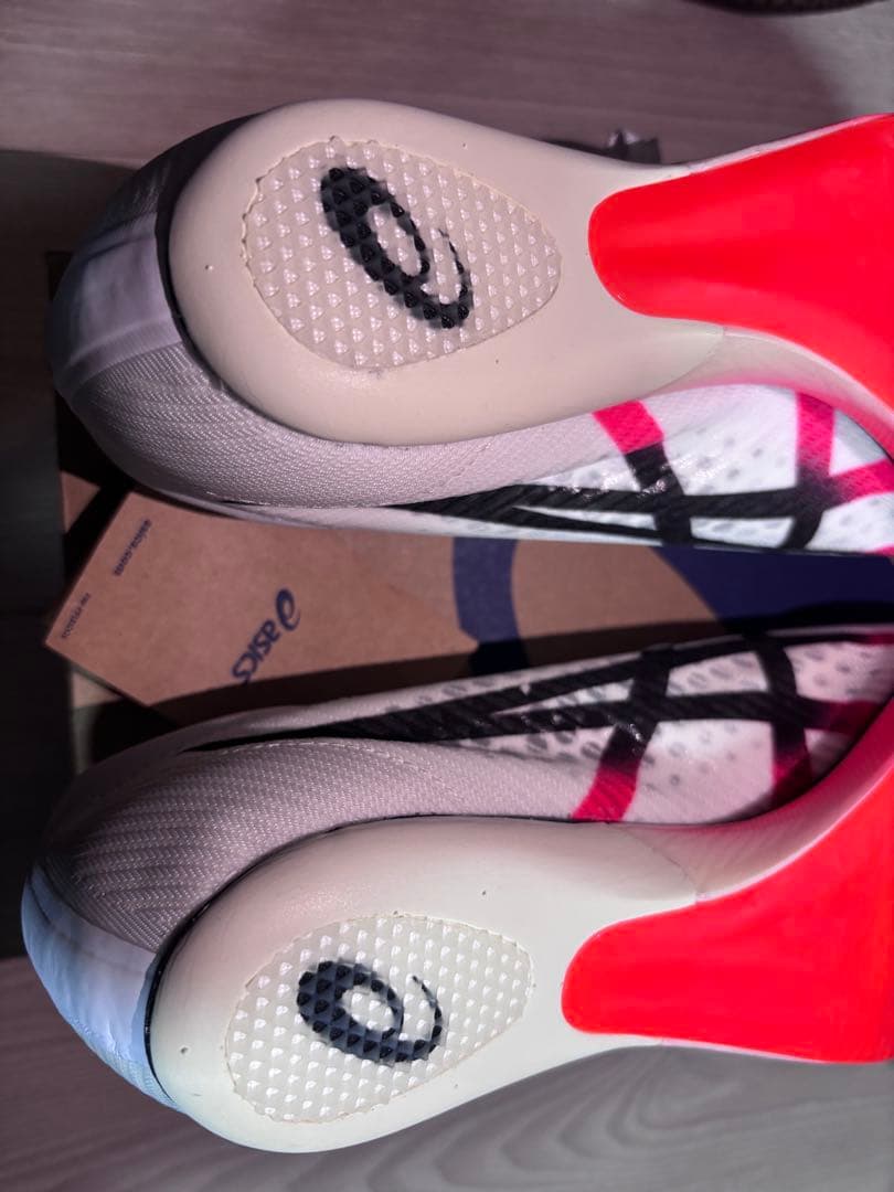 asics メタスピードSP 27.0cm ホワイト/ブラック/レッド