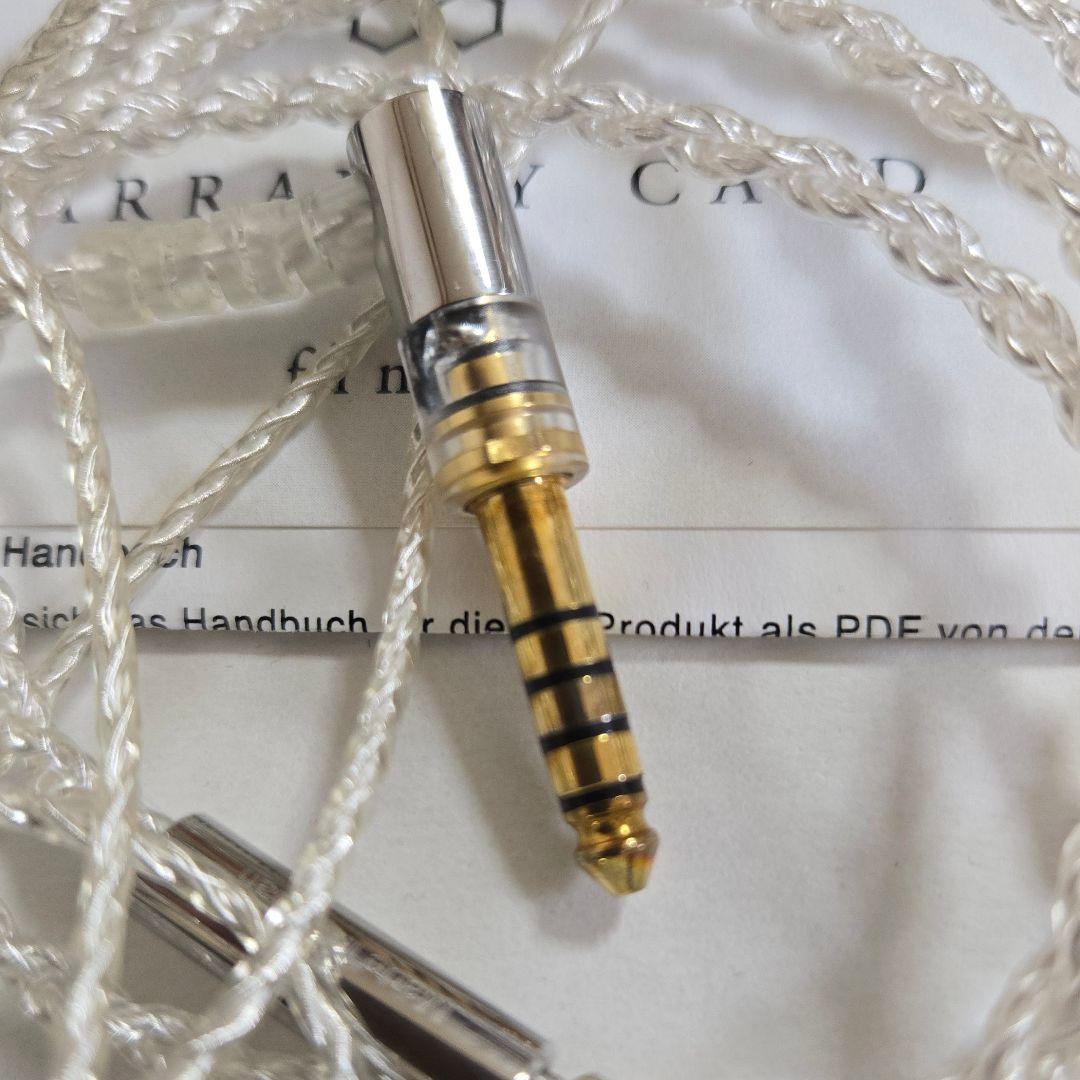 final C106 2Pin 1.2m 4.4mm イヤホンケーブル