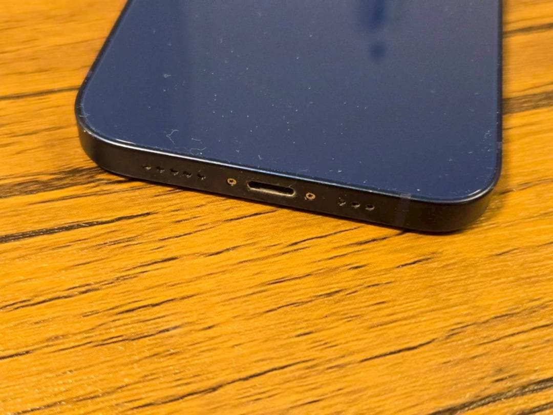 iPhone 12 64GB　ブルー　液晶化 バッテリー100％　iFaceつき