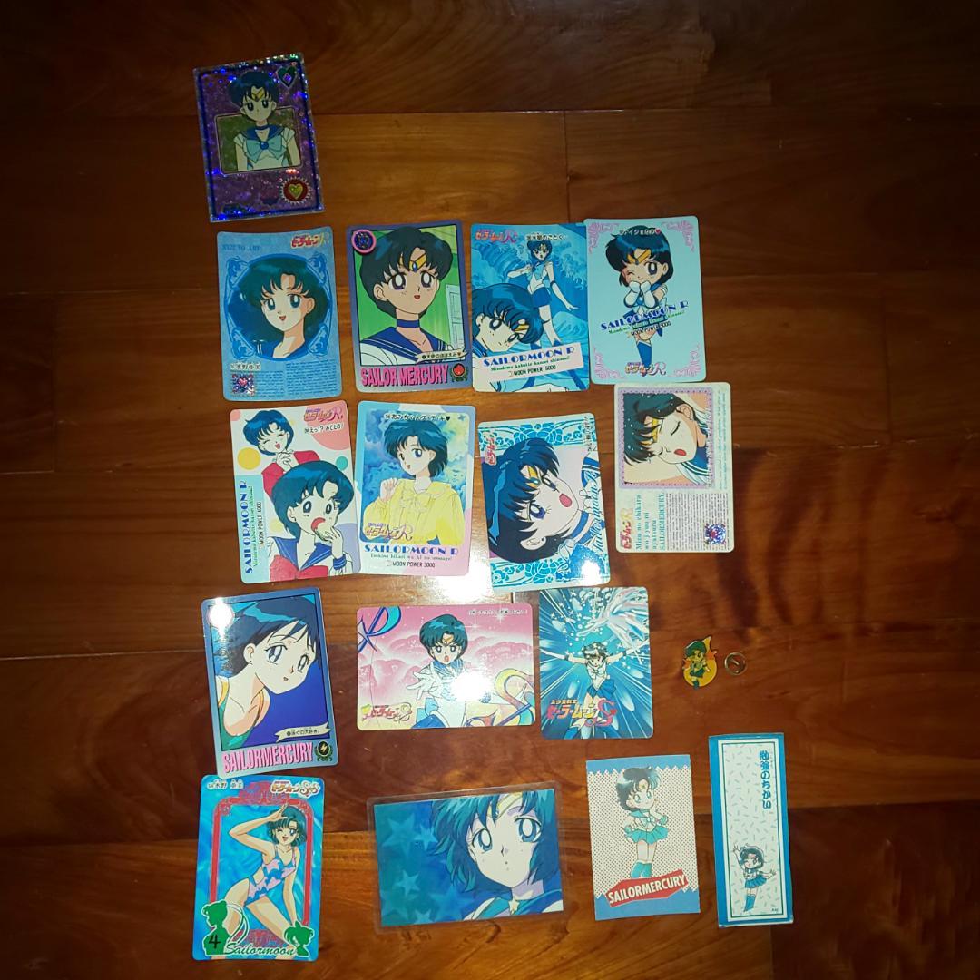 セーラームーン 水野亜美 トレーディングカードセット