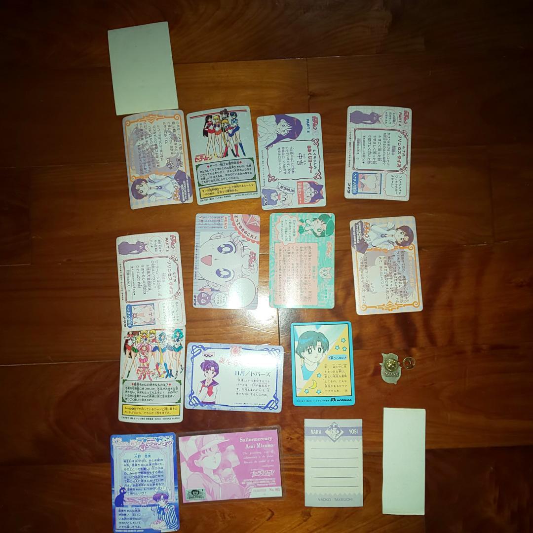 セーラームーン 水野亜美 トレーディングカードセット