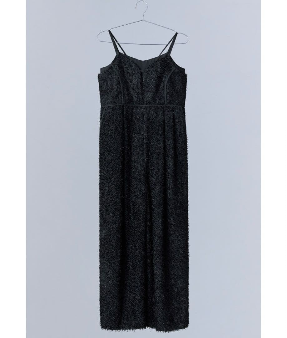 出品終了‼️新作シャギーオールインワンドレス パンツドレス ワイドパンツ 結婚式