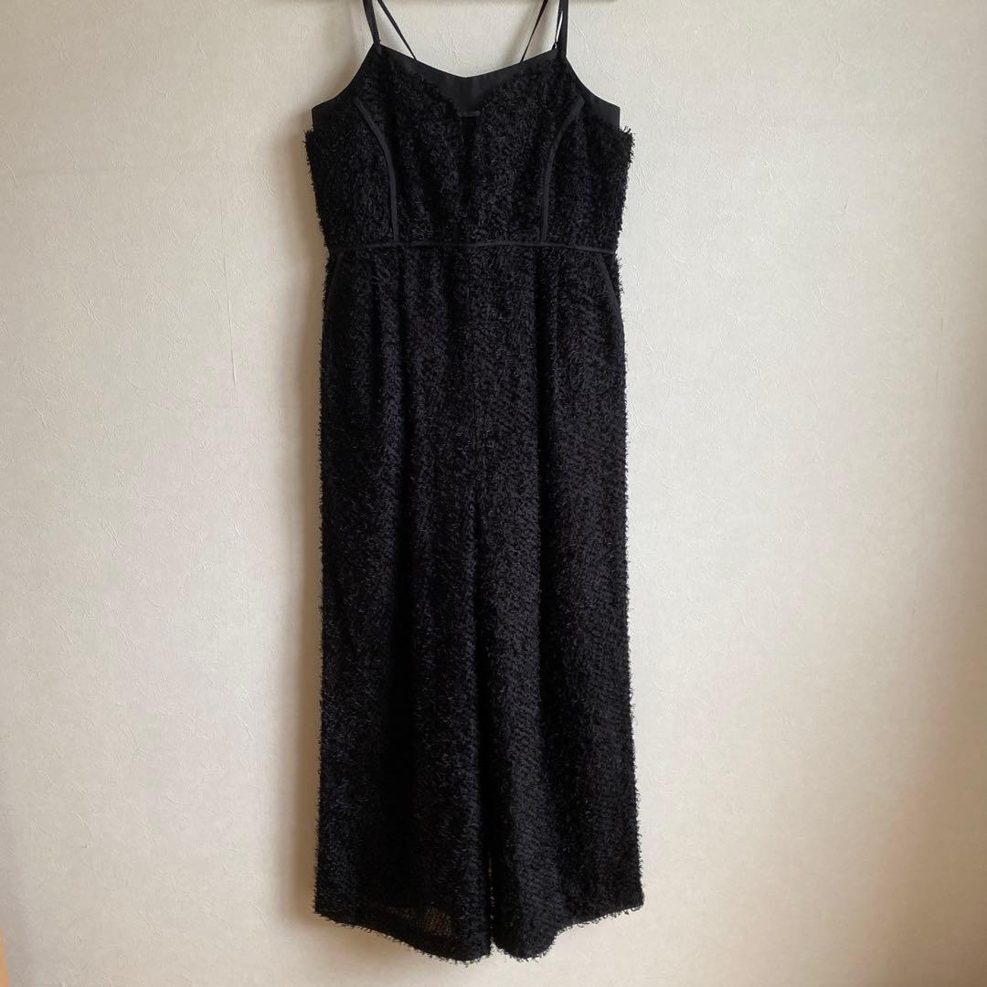 出品終了‼️新作シャギーオールインワンドレス パンツドレス ワイドパンツ 結婚式