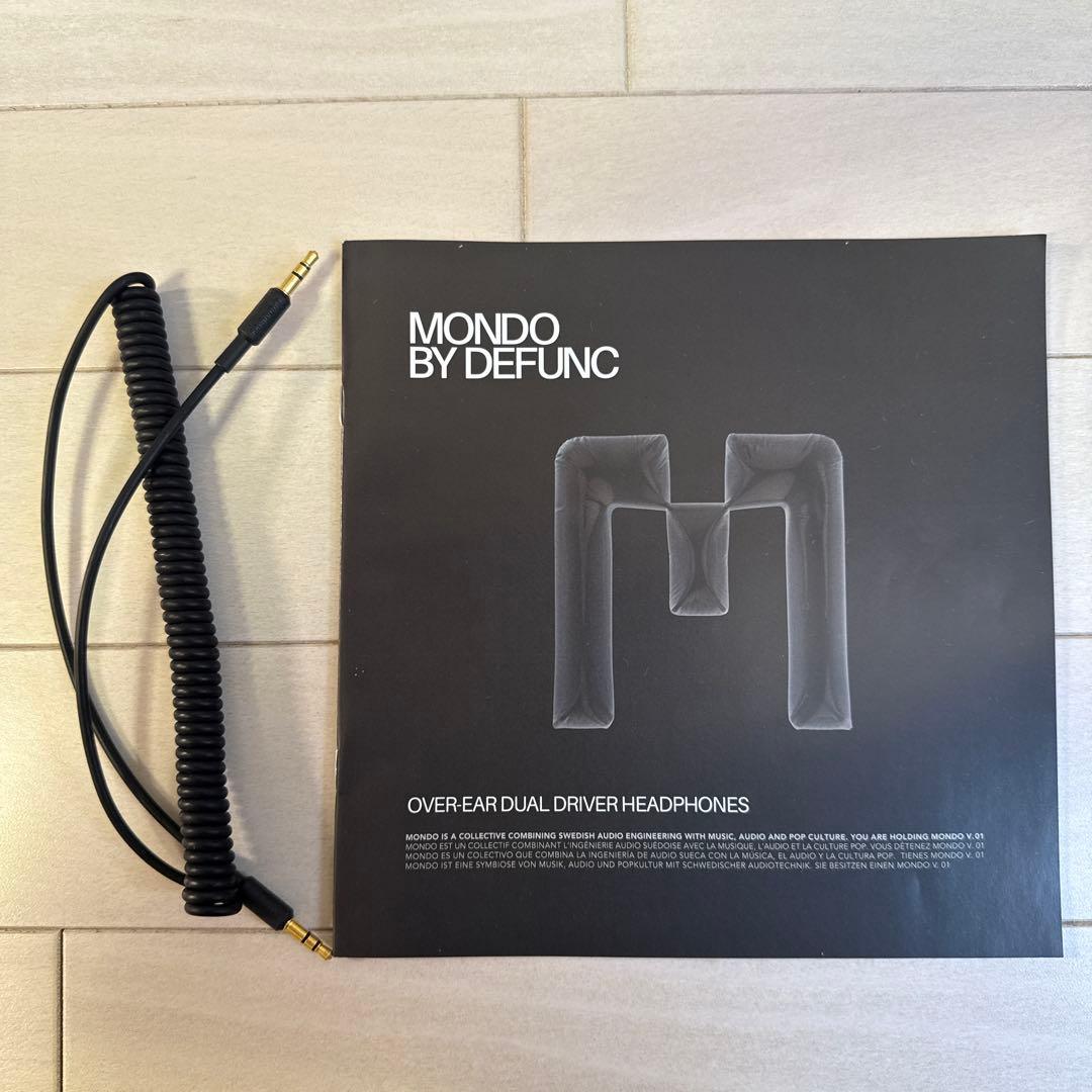 ヘッドホン MONDO BY DEFUNC Over Ear Headphones