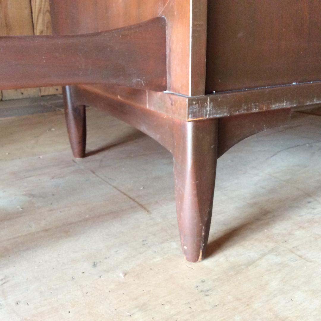 DREXEL ドレドクセル ヘリテイジ ビンテージ デスク アメリカ 米軍