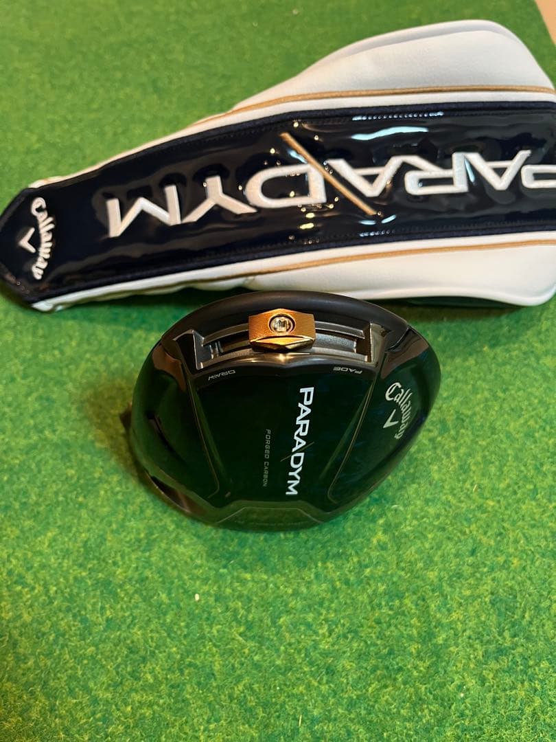 【美品】キャロウェイ　パラダイム ドライバー 9° ヘッド単品 ヘッドカバー付