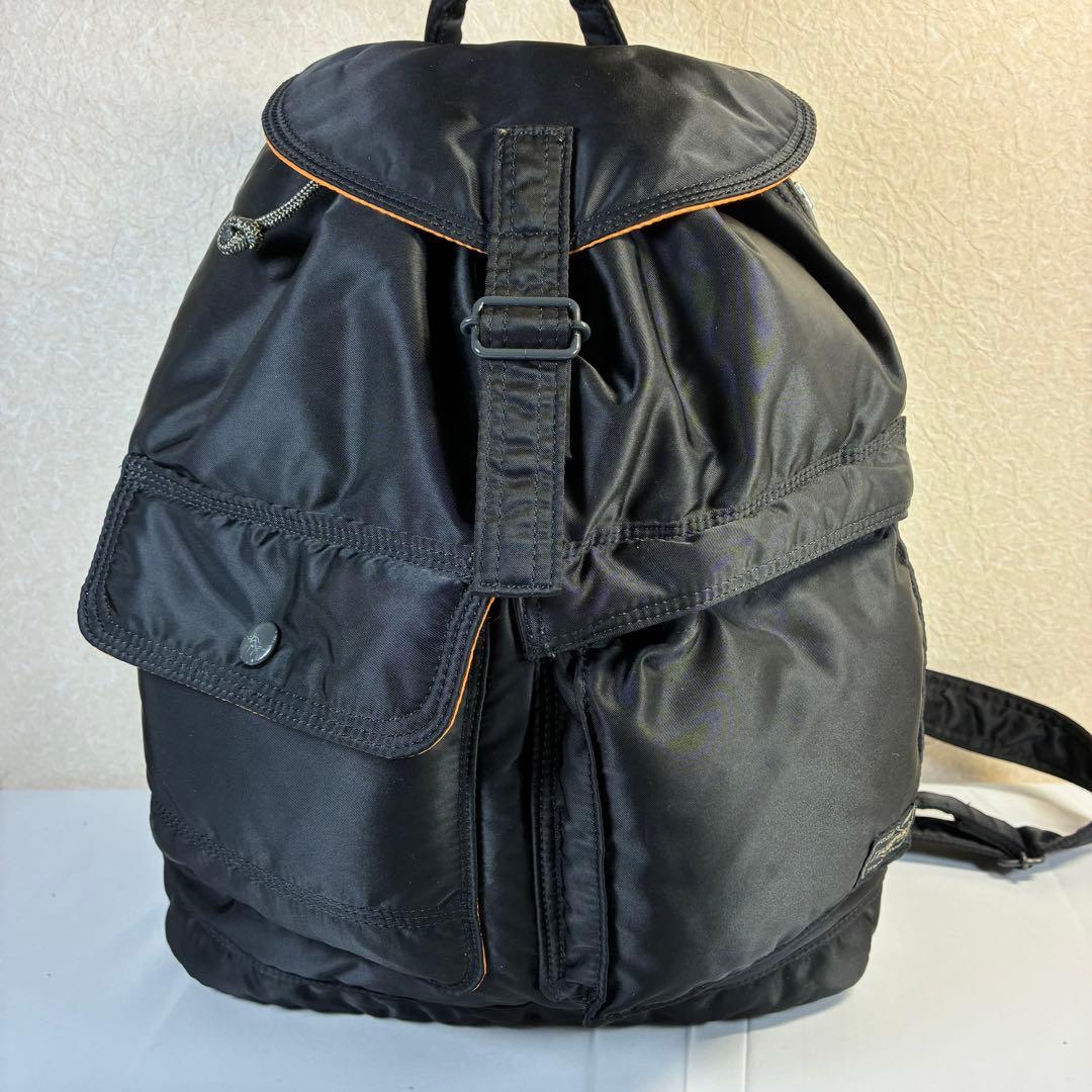 [未使用級] PORTER タンカー リュック バックパック ダブルボタン
