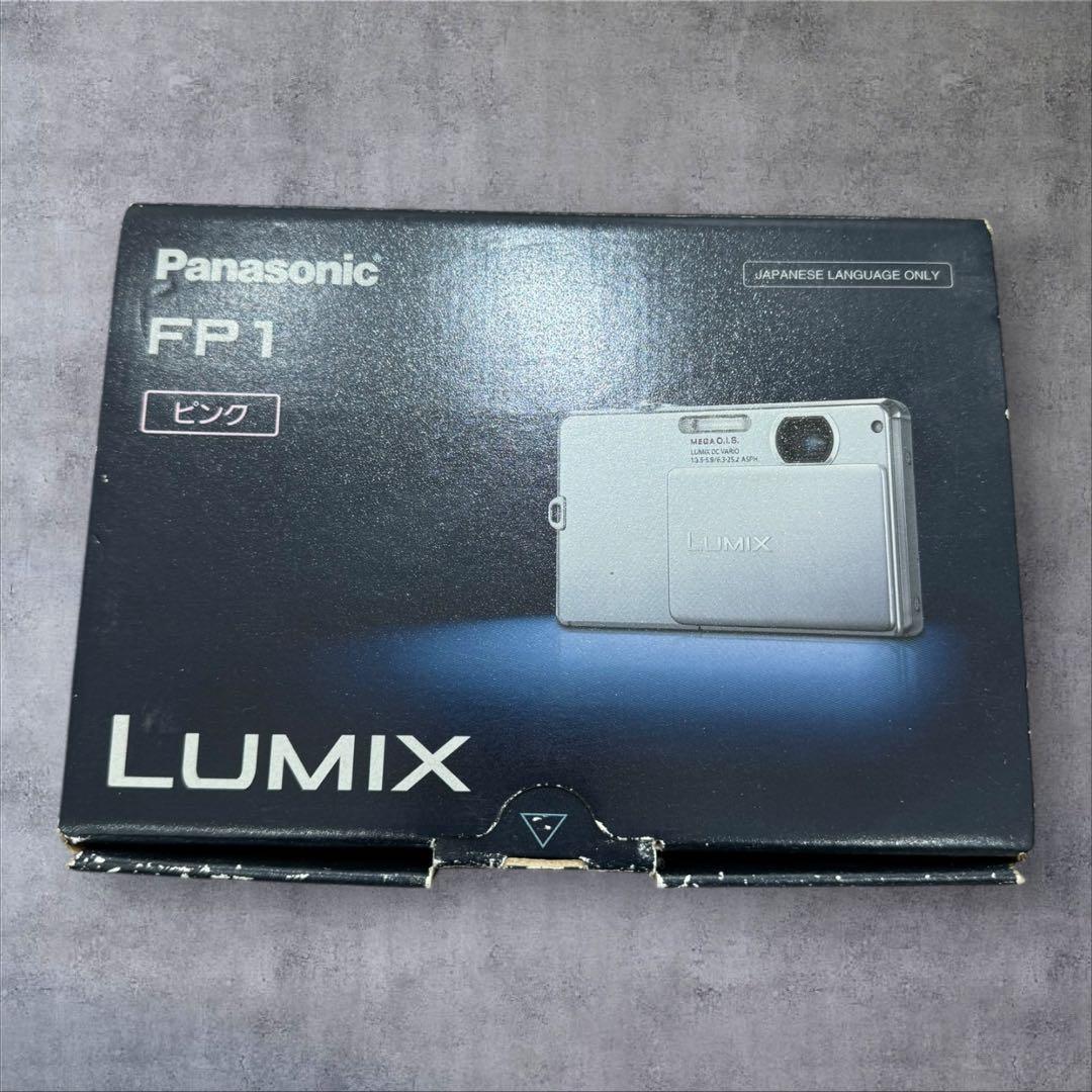 美品： Panasonic LUMIX DMC-FP1 ※動作確認済,充電器