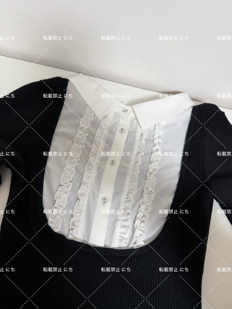 正規品 Lotta frill mini dress andmary