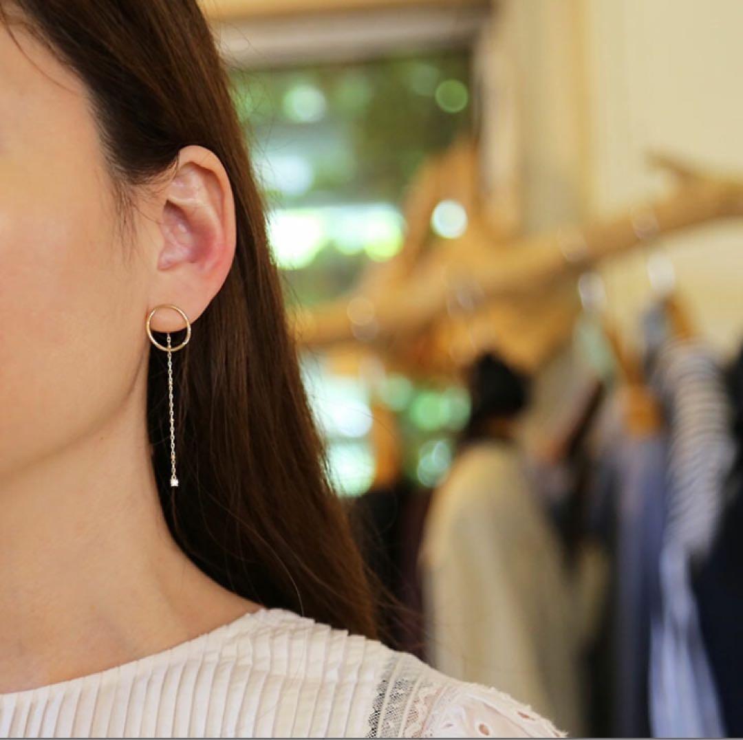 アクセサリー AVARON Diamond Chain Pierce Parts