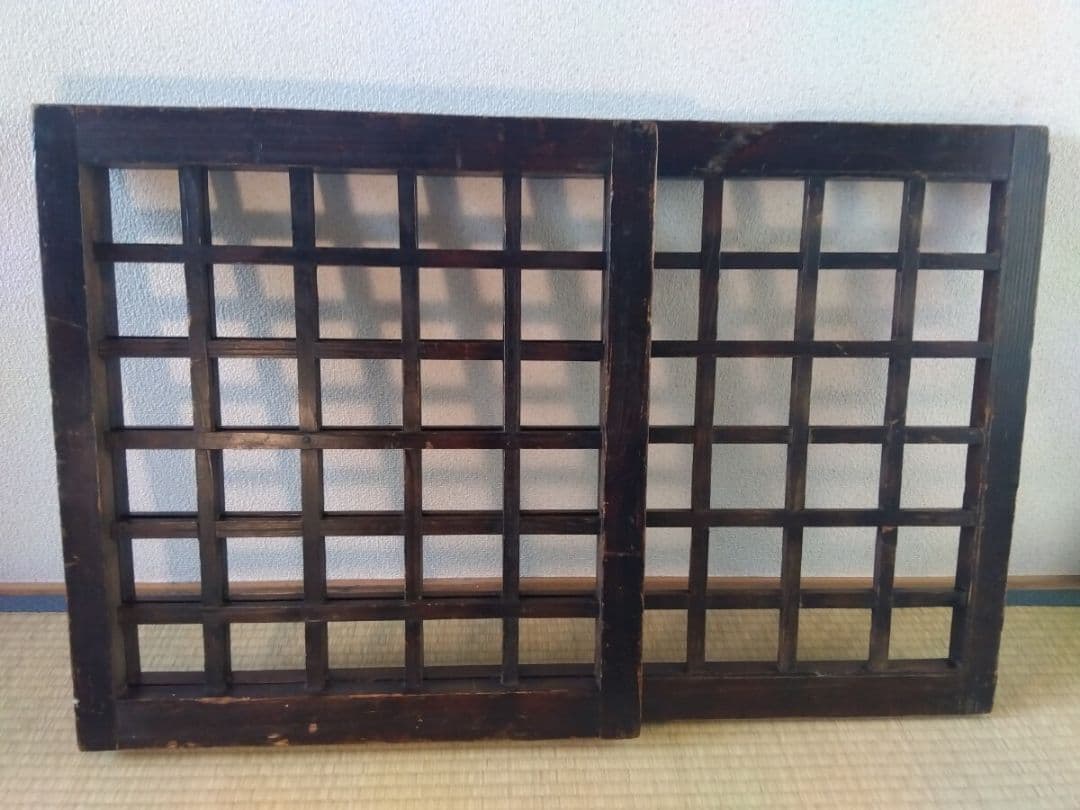 ヨ*ロ様 古民具 帳場格子 江戸 明治時代 旅宿 庄屋