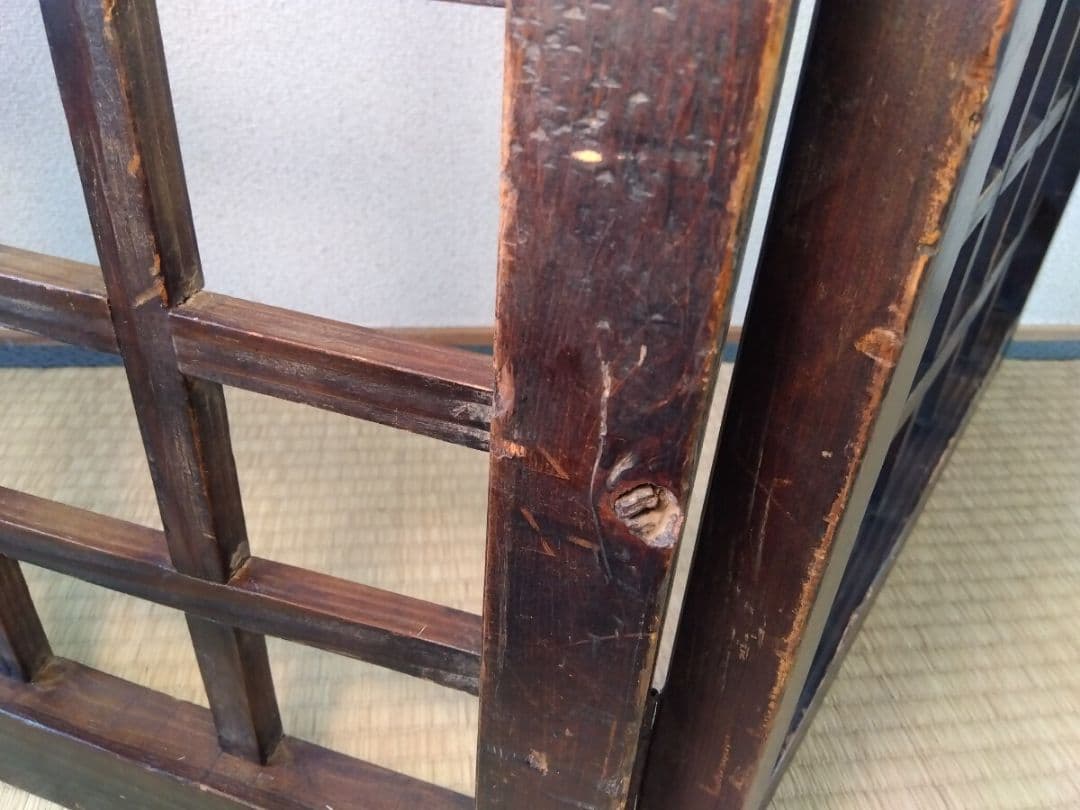 ヨ*ロ様 古民具 帳場格子 江戸 明治時代 旅宿 庄屋