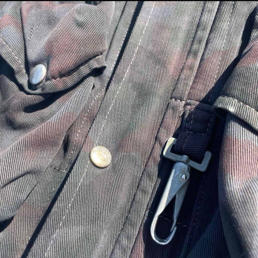 [マイケル竹中] スイス軍 M60 アルペンカモ 後染め ブラック 黒染め