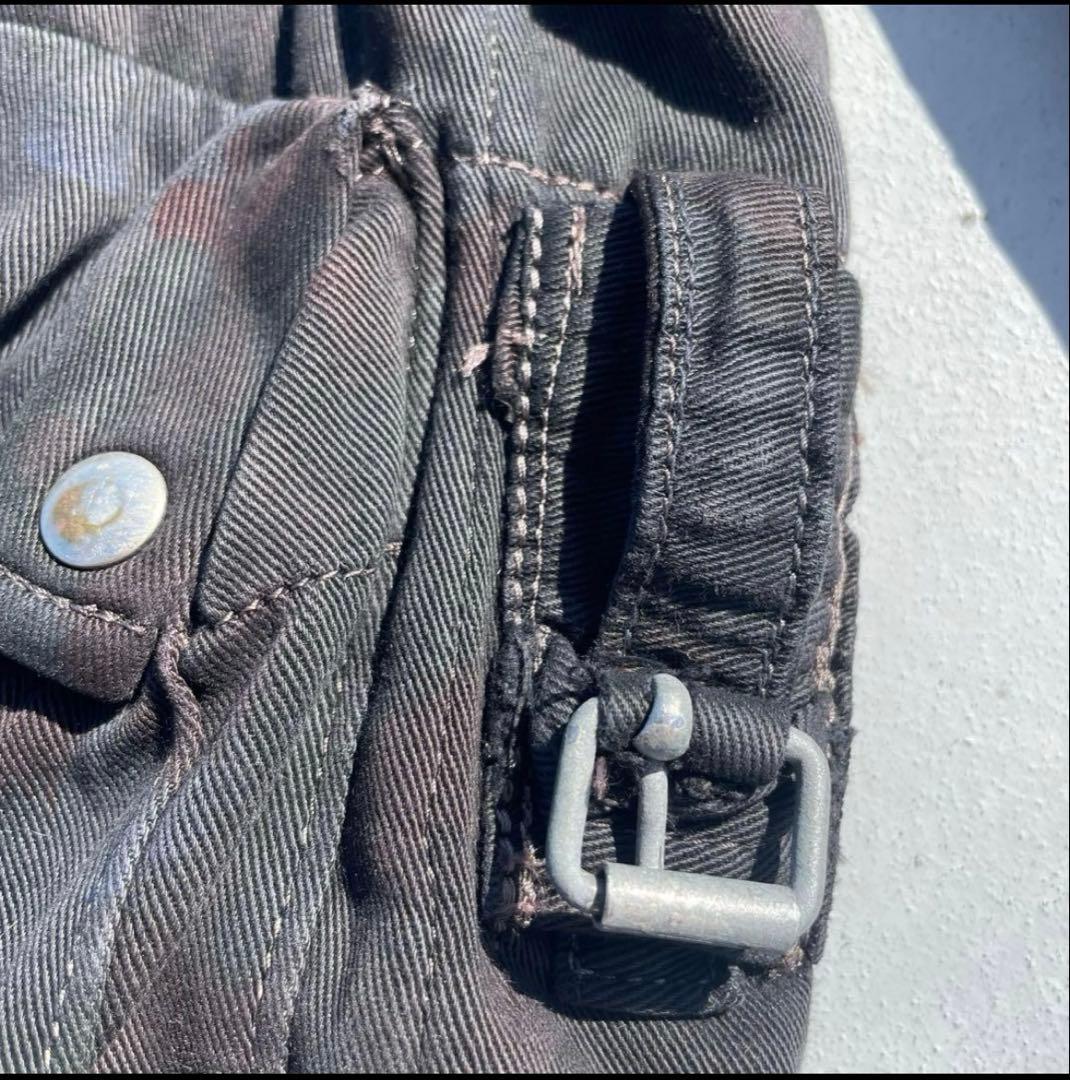 [マイケル竹中] スイス軍 M60 アルペンカモ 後染め ブラック 黒染め