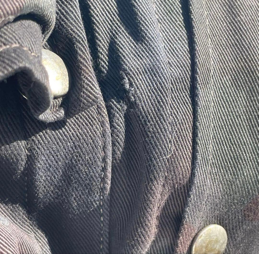 [マイケル竹中] スイス軍 M60 アルペンカモ 後染め ブラック 黒染め