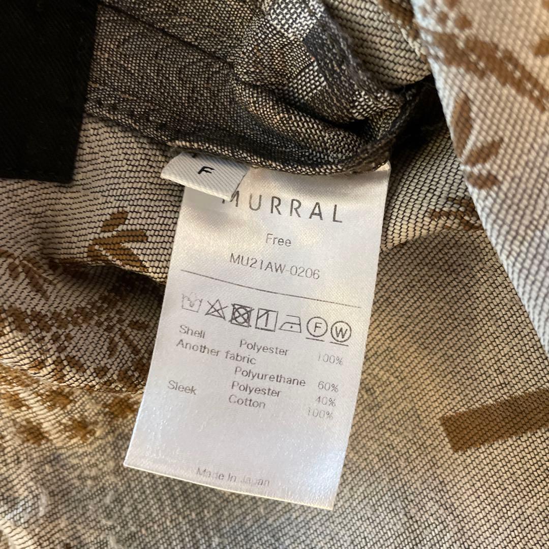 MURRAL 花柄 長袖シャツ　murral