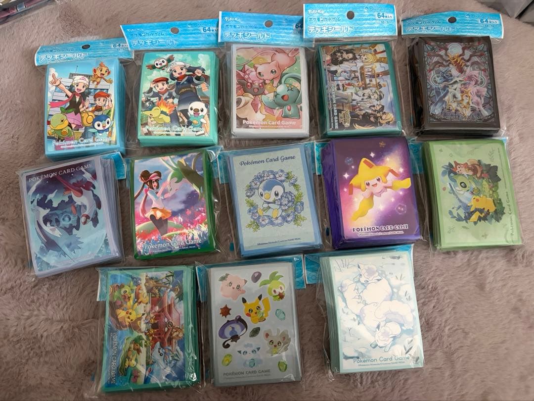 ポケカ　ファイル　リフィル　デッキケース　デッキシールド　プレイマット