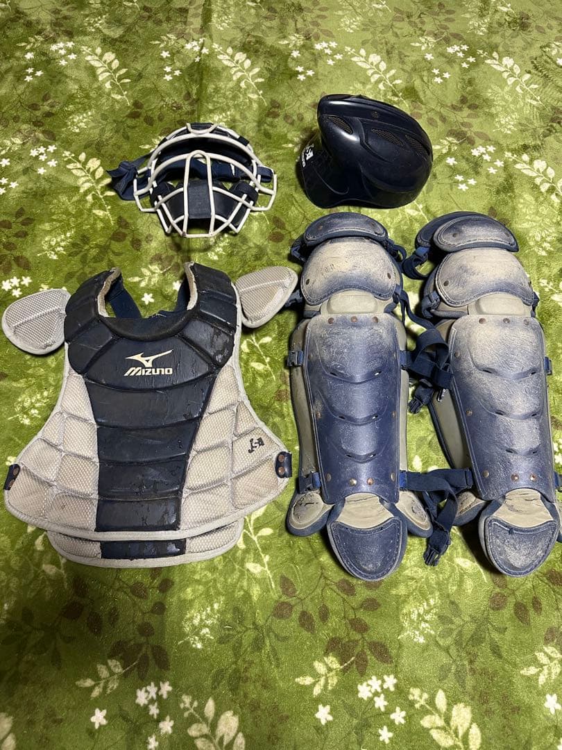 Mizuno キャッチャー用　プロテクターセット