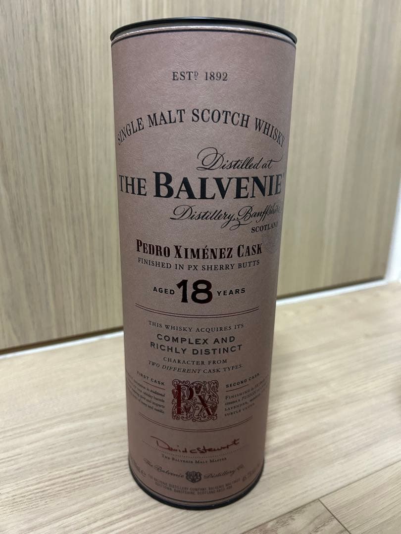 値下げ)THE BALVENIE 18年 ペドロヒメネスカスク