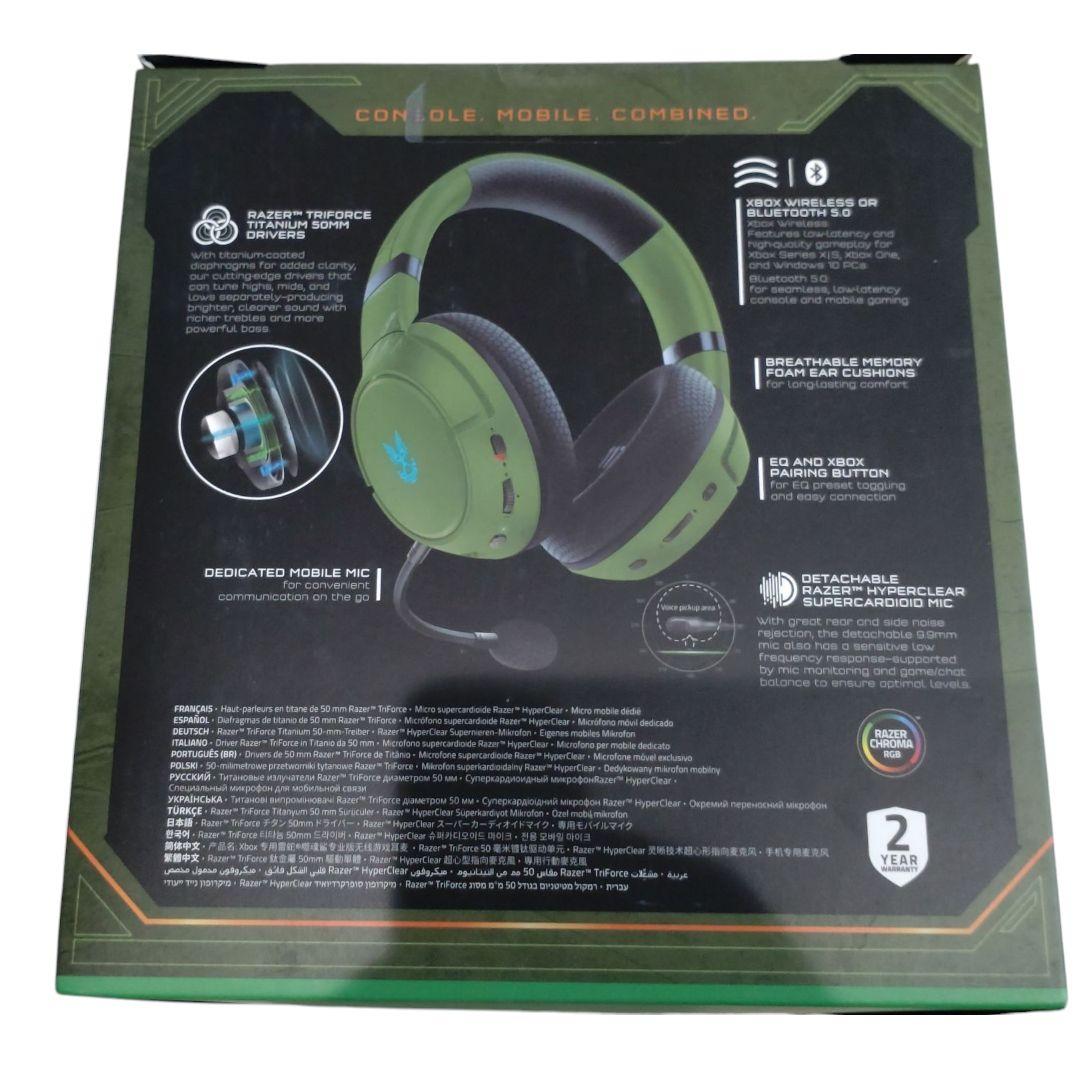 【新品】RAZER Kaira Pro for Xbox ワイヤレスヘッドセット