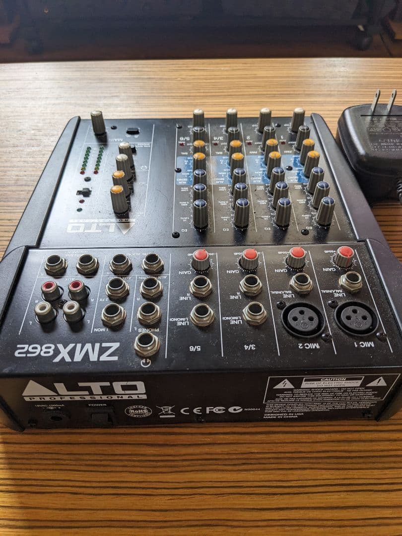 ALTO ZEPHYR ZMX862 コンパクトミキサー