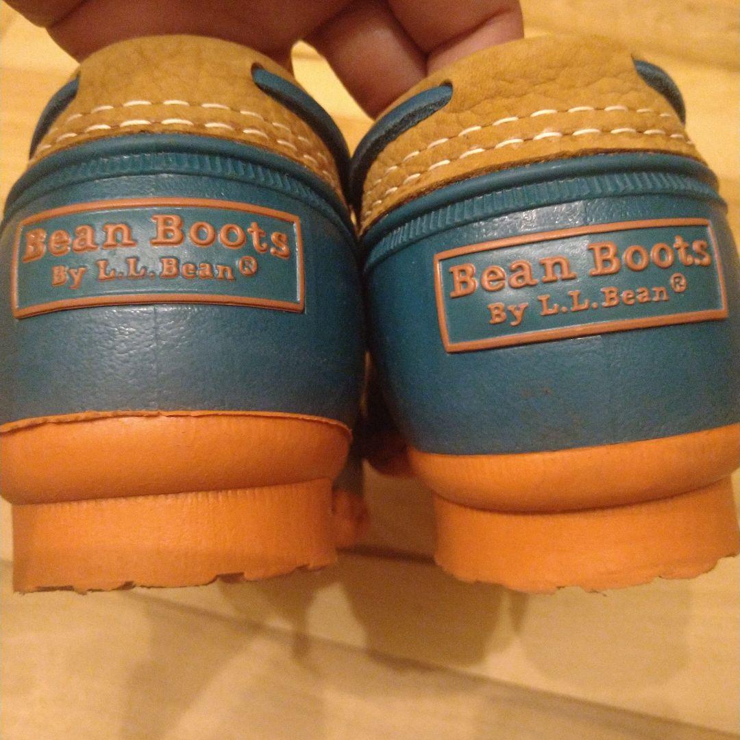 ビーンブーツ　LLBean　ガムシューズ　サイズ約２６センチ前後　オレンジ　緑