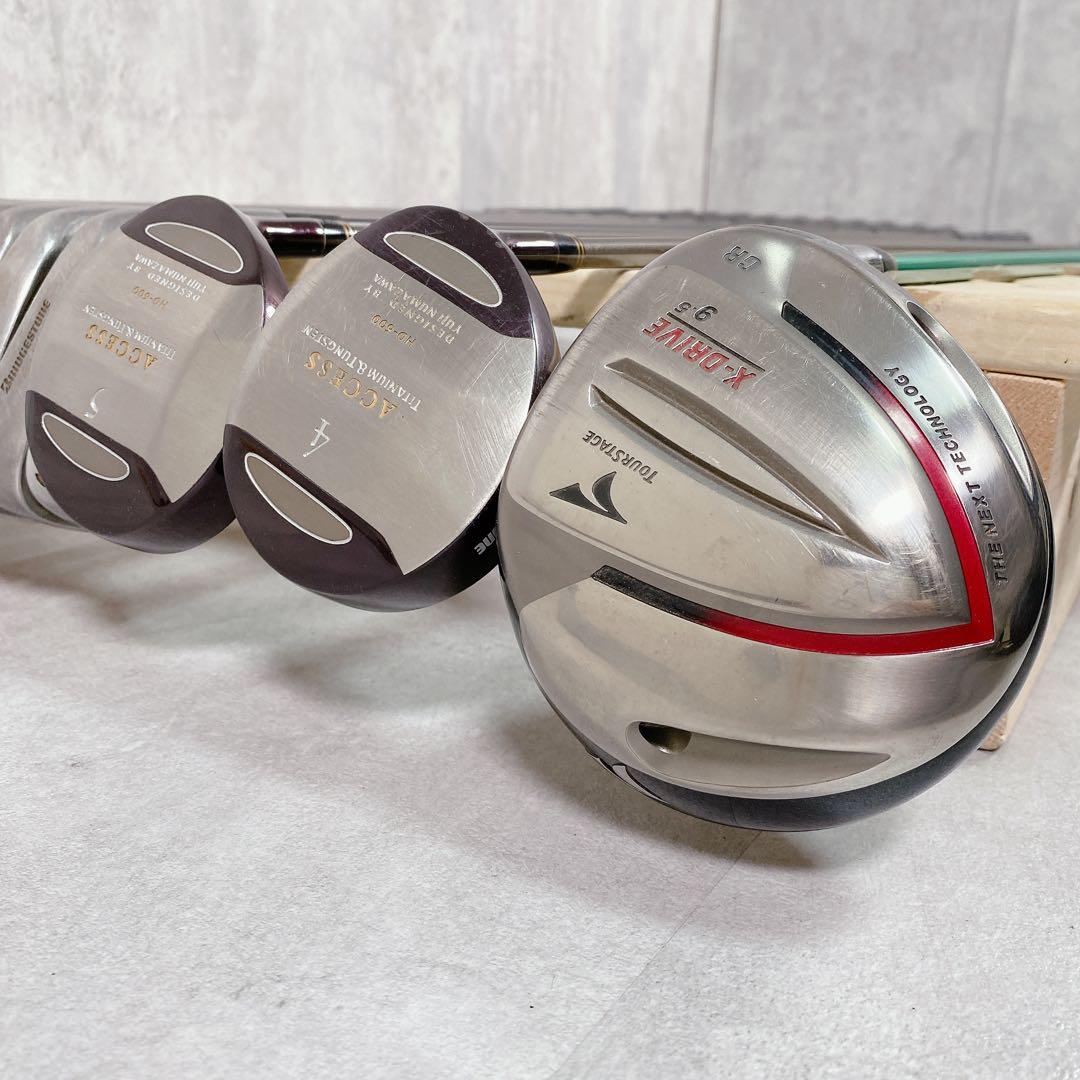 T110 ツアーステージ ブリジストン ゴルフクラブ メンズ フルセット15点