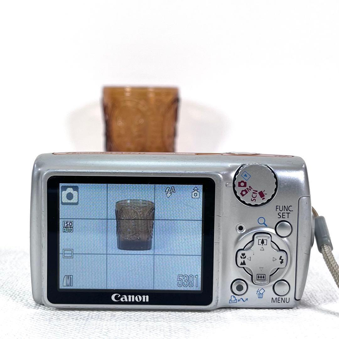 単三電池使用 動作確認済 Canon PowerShot A470 平成レトロ