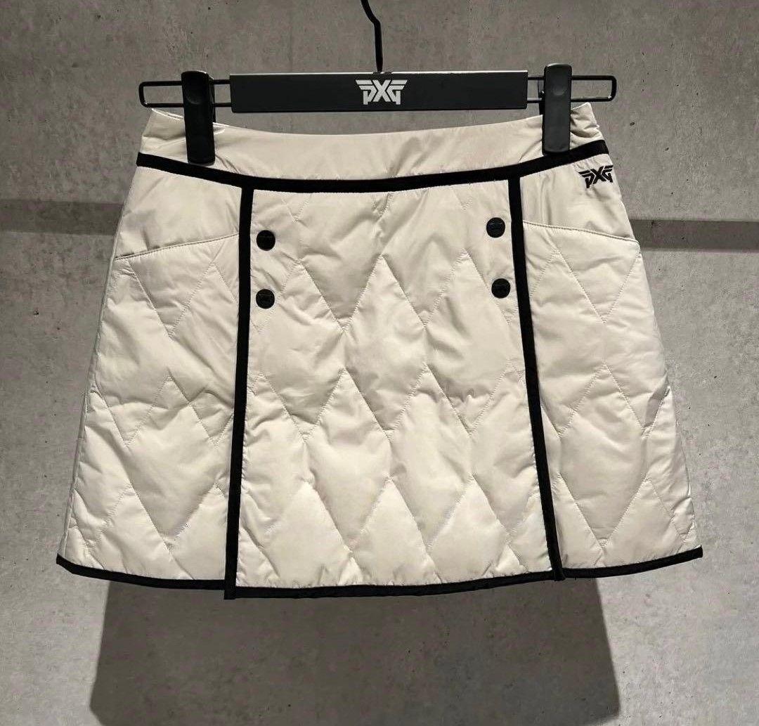 ゴルフ PXG レディース ダウン キルティング スカート Mサイズ