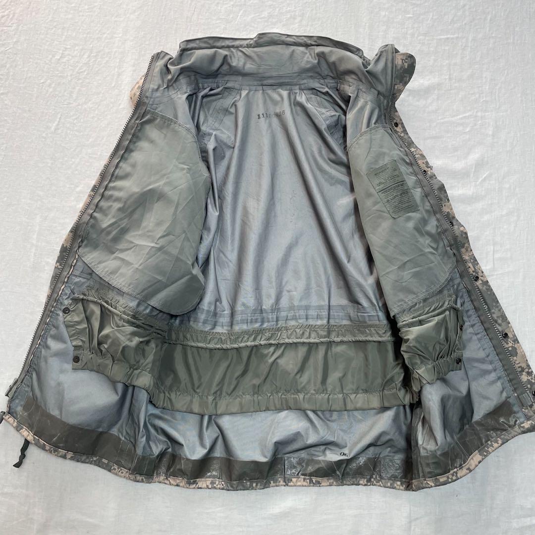 良品 米軍 ECWCS デジカモ ゴアテックスパーカー M-R 防水