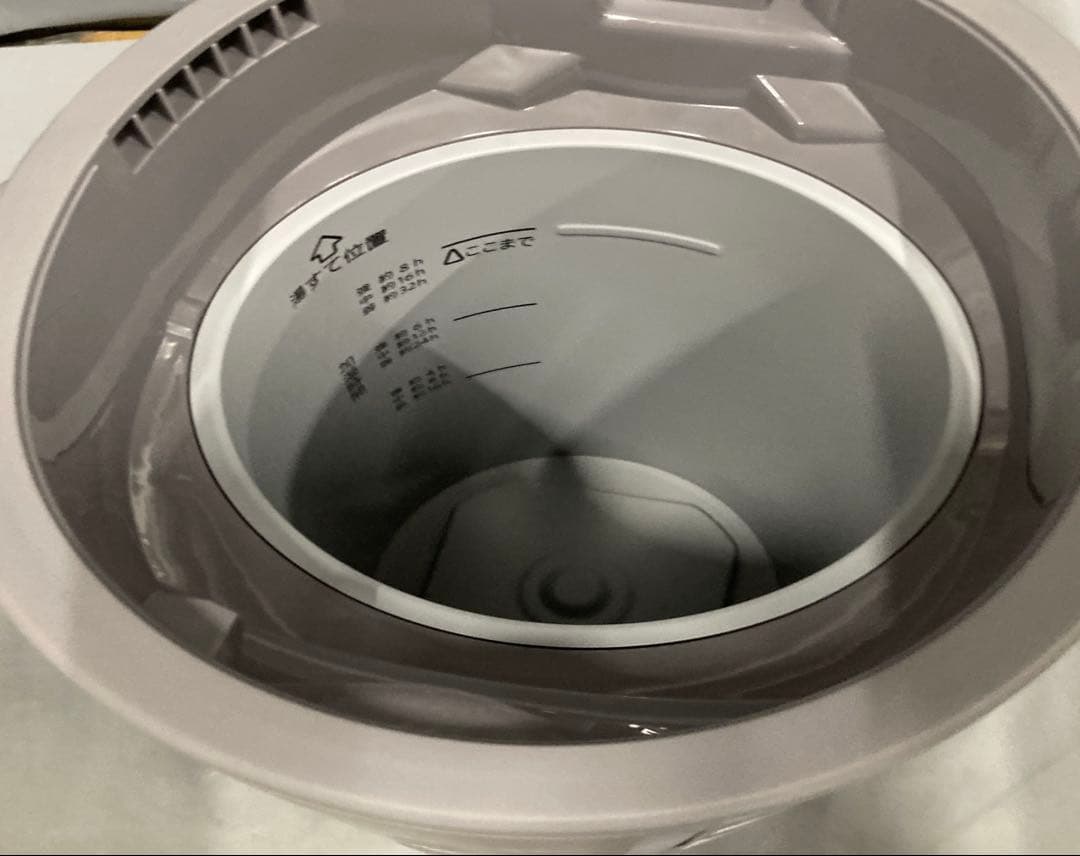 象印 スチーム式加湿器 EE-DE50 グレー ほぼ未使用