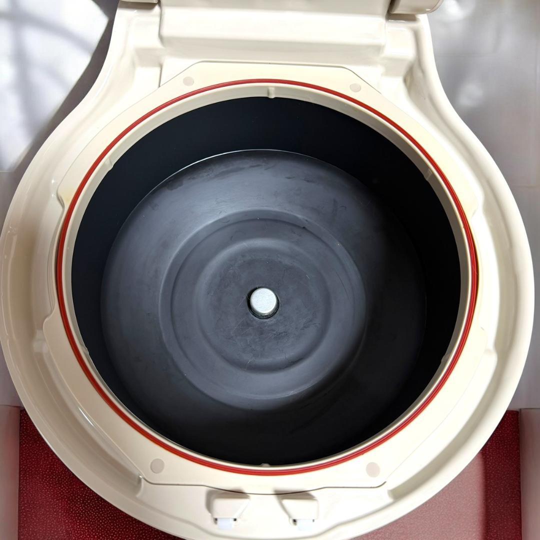 ☆美品 三菱 NJ-AW108 W 白和三盆 本炭釜 IHジャー炊飯器 5.5合