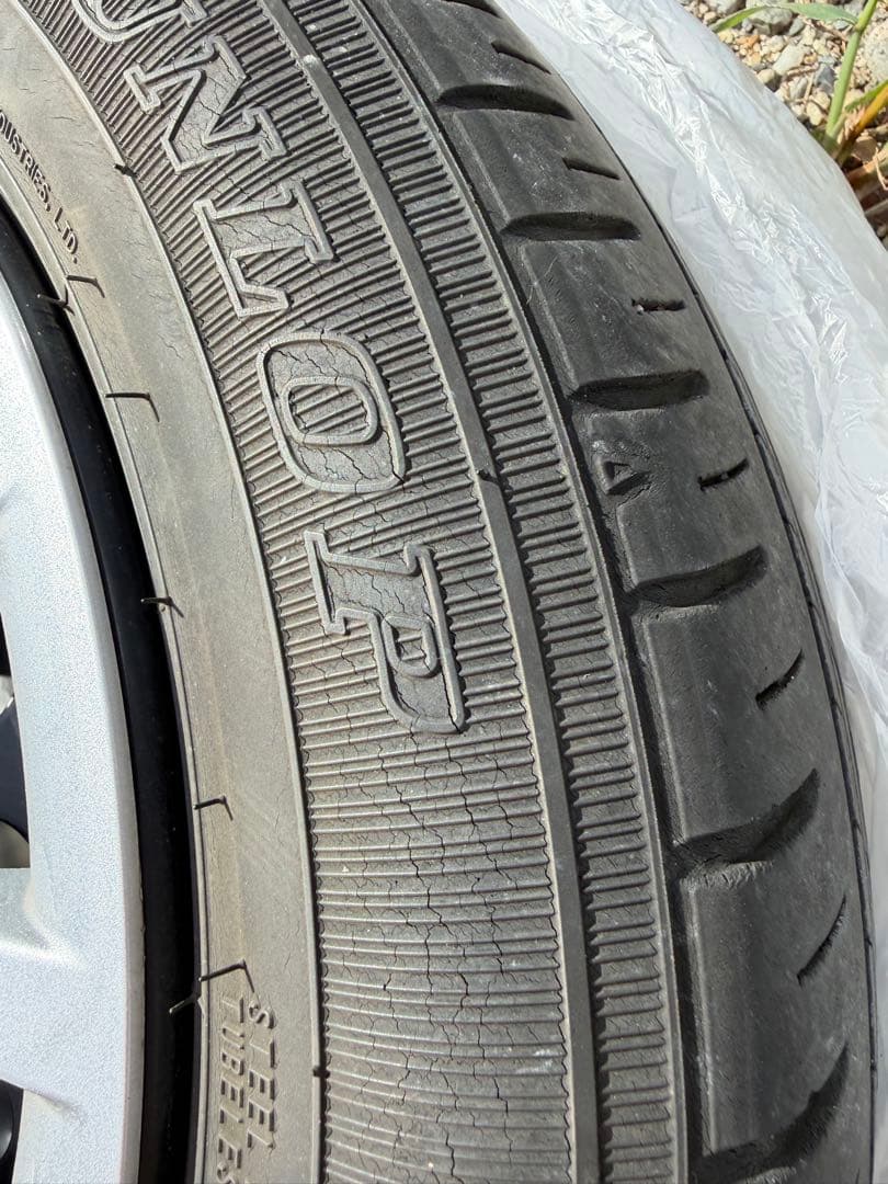 さ*ん様 ダイハツムーブキャンバス　純正ホイルタイヤ14インチ4本セット