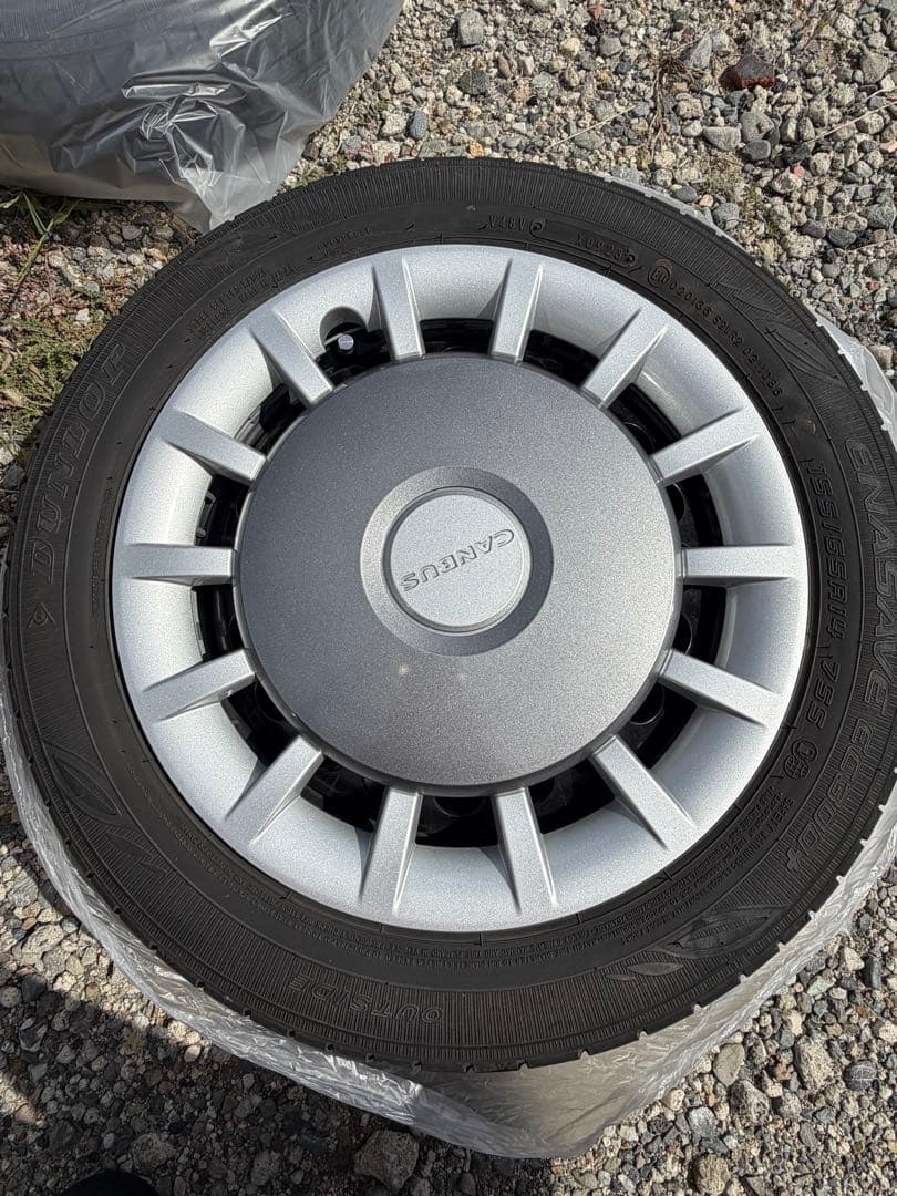 さ*ん様 ダイハツムーブキャンバス　純正ホイルタイヤ14インチ4本セット