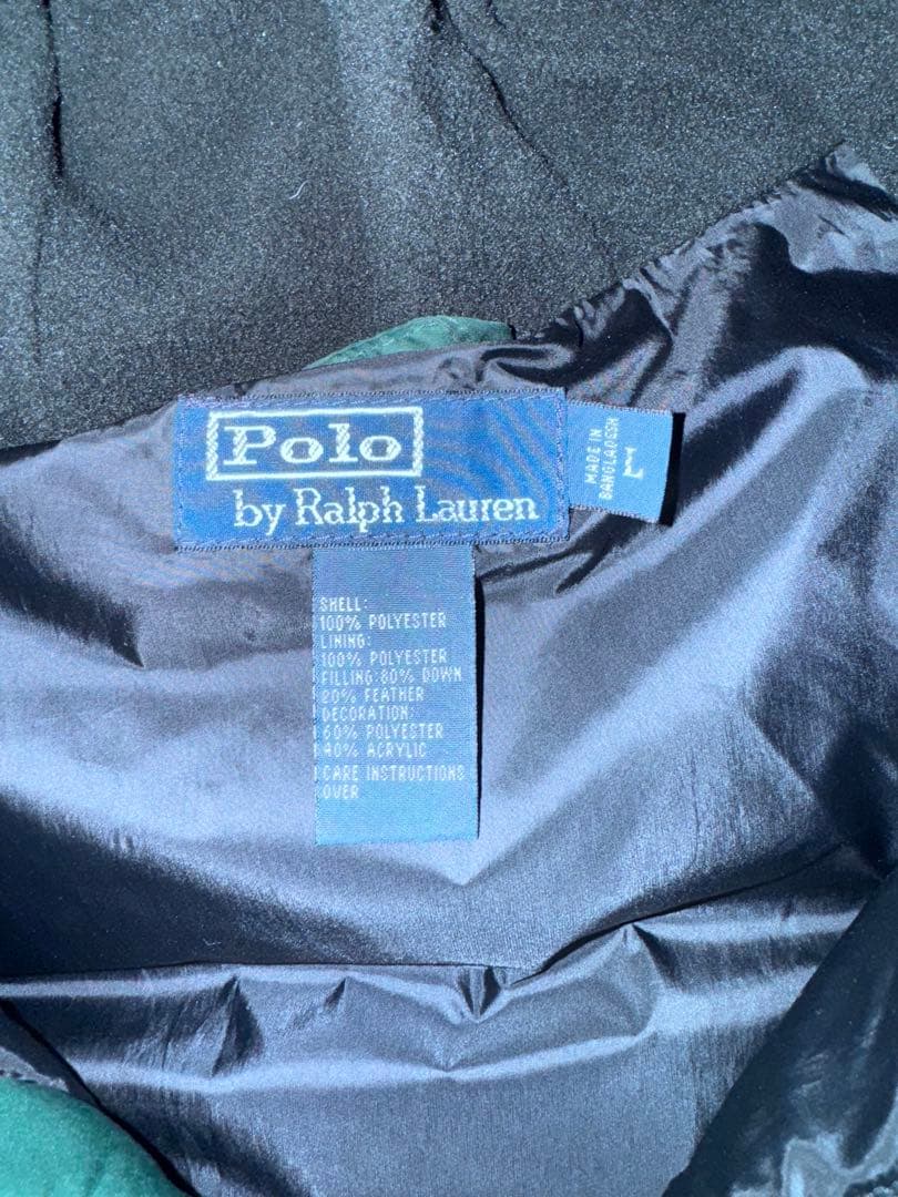 Polo Ralph Lauren フード付きダウンベスト L