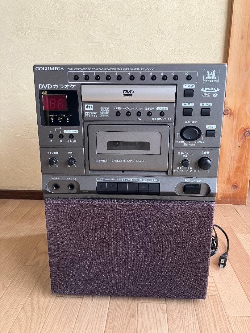 DENON デノン COLUMBIA コロムビア DVDカラオケ CDV-550