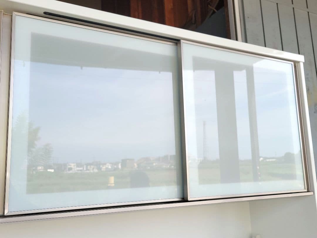 引取り限定！幅120cm キッチンボード 食器棚 アルミナ2 120KB ニトリ